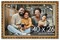 40x26 Solid Wood Antique Picture Frame with UV-Resistant Acrylic & Acid-Free Backing, Available in 4 Finishes: Bronze, Gold, Silver, and Gold with Black